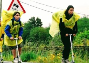 patinetes en el Camino